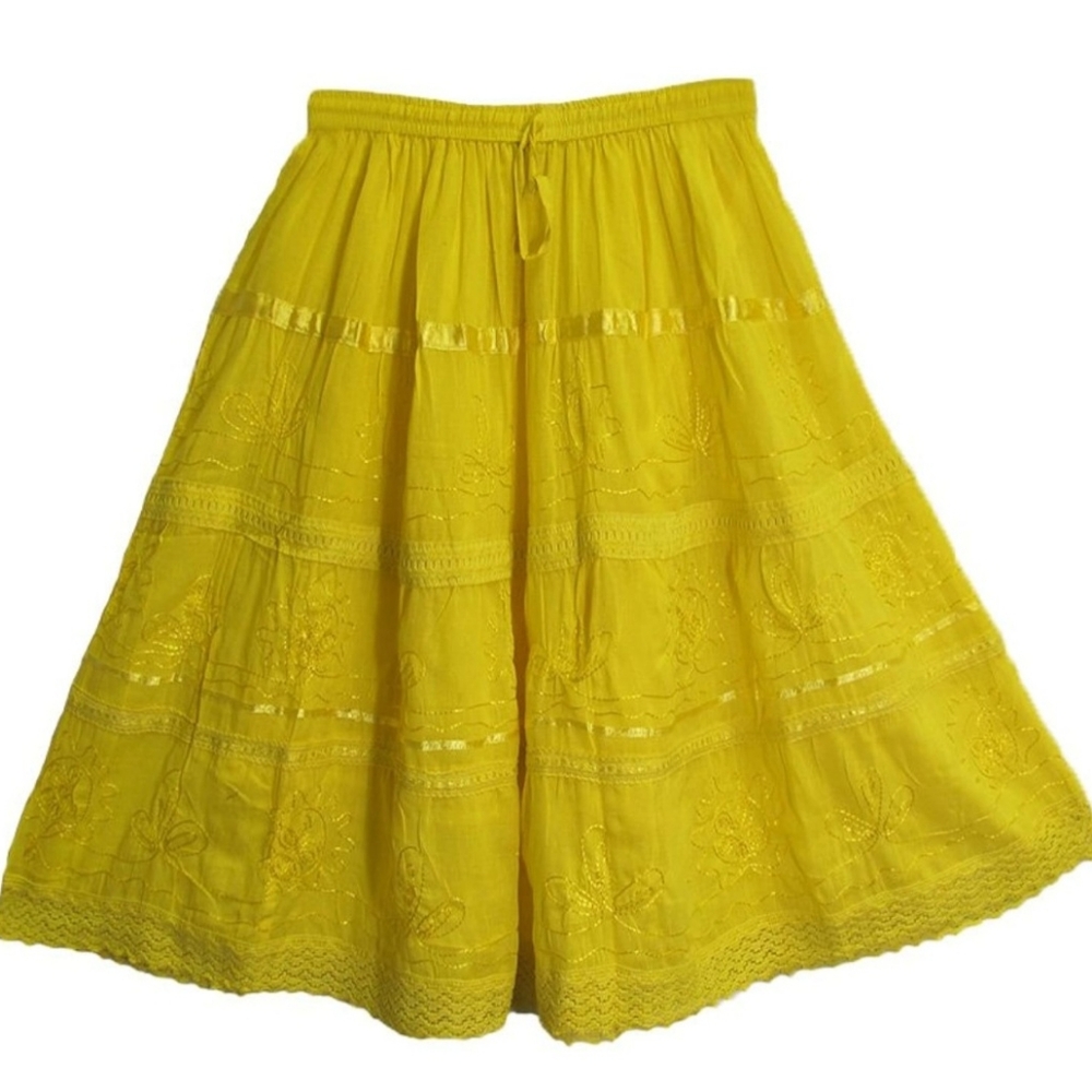 Womens Boho Maxi Skirt